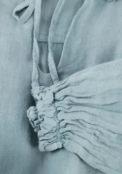 blauwe bellamy mini jurk kate