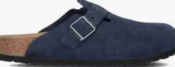 blauwe birkenstock instappers boston bs