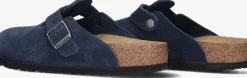 blauwe birkenstock instappers boston bs