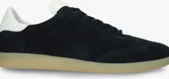 blauwe blackstone lage sneakers lime wren perf
