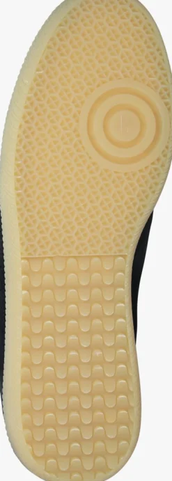 blauwe blackstone lage sneakers lime wren perf