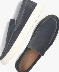 blauwe blackstone loafers barron