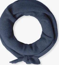 blauwe bonnie studios sjaal bonnie wool scarf