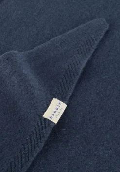 blauwe bonnie studios sjaal bonnie wool scarf