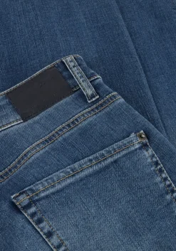 blauwe cambio flared jeans 9128-0012/99