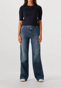 blauwe closed flared jeans aria