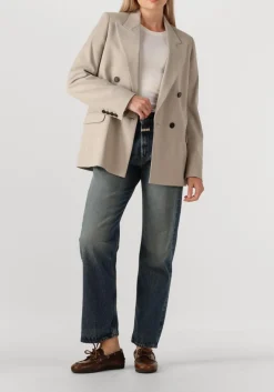 blauwe closed straight leg jeans jonta