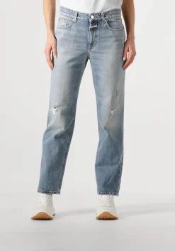 blauwe closed straight leg jeans milo