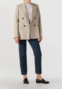 blauwe closed straight leg jeans junna