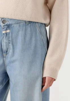 blauwe closed wide jeans jurdy