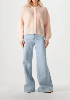 blauwe closed wide jeans glow up