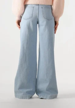 blauwe closed wide jeans glow up