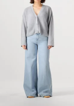 blauwe closed wide jeans glow up