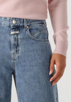 blauwe closed wide jeans nikka