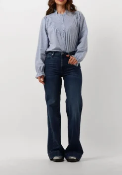 blauwe co'couture blouses emily dot blouse