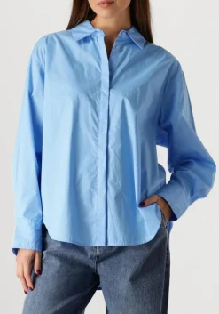 blauwe copenhagen muse blouses cmpoplin-shirt