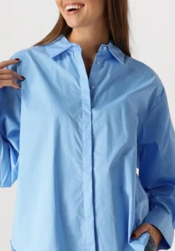 blauwe copenhagen muse blouses cmpoplin-shirt