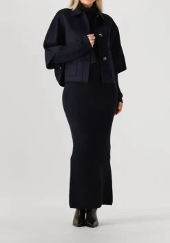 blauwe dante6 trui yuria turtle neck sweater