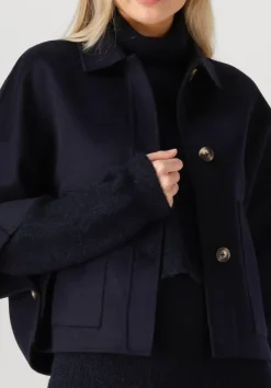 blauwe dante6 trui yuria turtle neck sweater