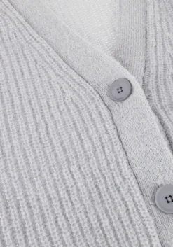 blauwe dante6 vest utah cropped cardigan