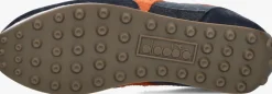 blauwe diadora heritage lage sneakers rally s
