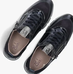 blauwe dl sport lage sneakers 6719