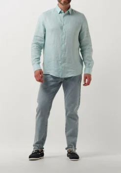 blauwe drykorn casual overhemd ramis 126106