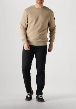 blauwe drykorn pantalon fago