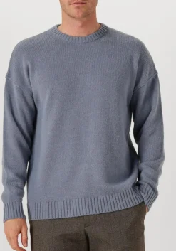 blauwe drykorn trui malio 422001