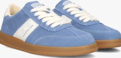blauwe east pacific trade lage sneakers santos
