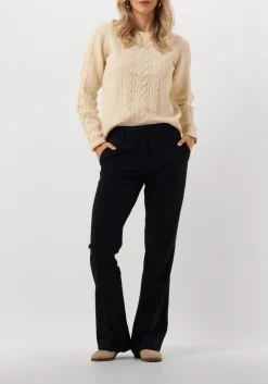 blauwe fiveunits flared broek clarafv 285 navy