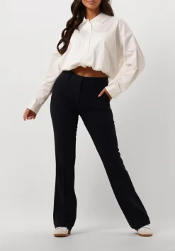 blauwe fiveunits flared broek clarafv 285 navy