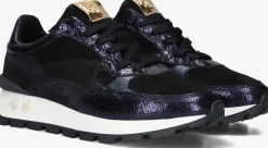 blauwe floris van bommel lage sneakers sfw-10098 blokki