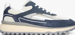 blauwe floris van bommel lage sneakers sfm-10172 de gripper
