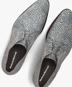 blauwe floris van bommel nette schoenen sfm-30361 de stapper