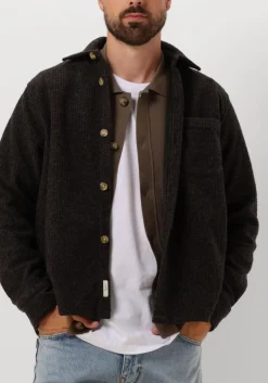 blauwe forét overshirt ivy wool overshirt