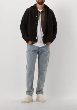 blauwe forét overshirt ivy wool overshirt