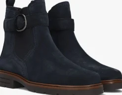 blauwe gabor enkellaarsjes 653.1