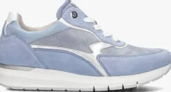 blauwe gabor lage sneakers 355