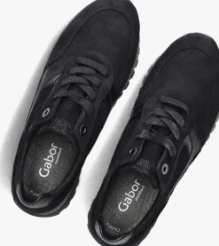 blauwe gabor lage sneakers 375