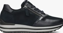blauwe gabor lage sneakers 528