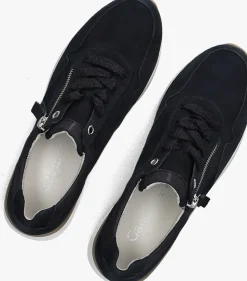 blauwe gabor lage sneakers 587