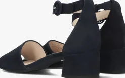 blauwe gabor sandalen met hak 902