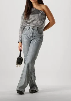 blauwe gestuz straight leg jeans coatygz hw straight jeans