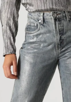 blauwe gestuz straight leg jeans coatygz hw straight jeans