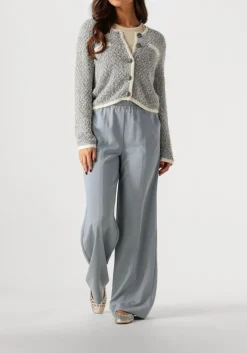 blauwe gestuz vest gznalin cardigan