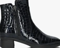 blauwe hartjes enkellaarsjes 172.1902 blues