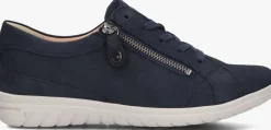 blauwe hartjes lage sneakers 162.0892