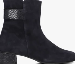 blauwe hassia enkellaarsjes 303092