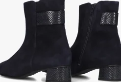 blauwe hassia enkellaarsjes 303092